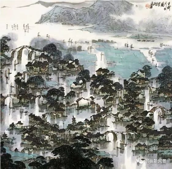 美到窒息的江南山水,中国风江南山水