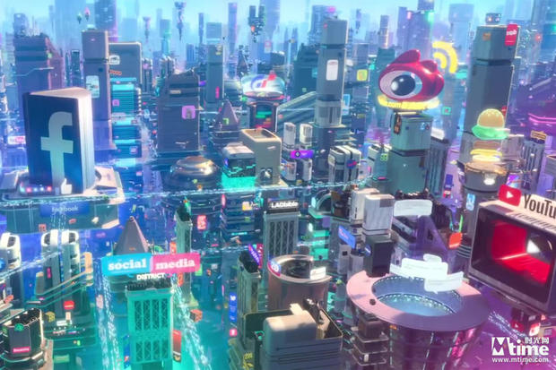 迪士尼公主无敌破坏王2片段,迪士尼动画无敌破坏王2