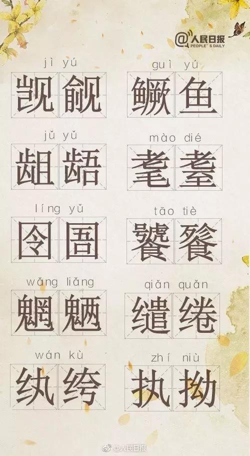 常遇到但却不认识的字词总结，收藏学习扩大词汇量，再遇到不尴尬