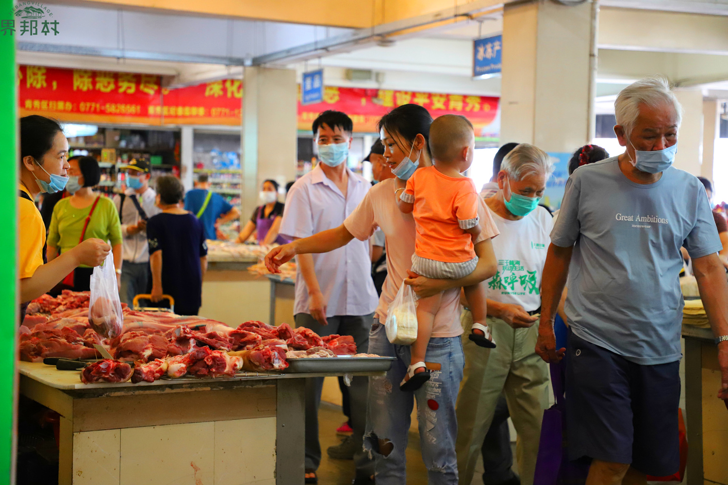 菜市场是最具人间烟火气的地方,菜市场里的人间烟火气