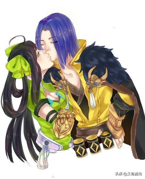 王者荣耀女英雄们隐藏起来的一面,你看不到?只是因为她们不爱