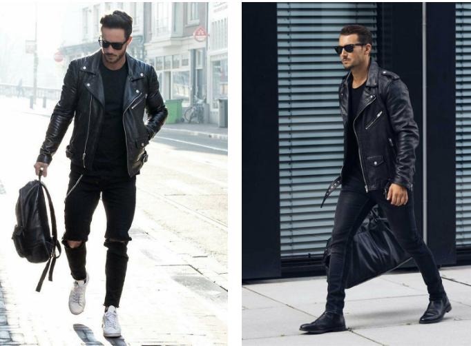 皮衣100种搭配,皮衣冬季搭配什么穿好看