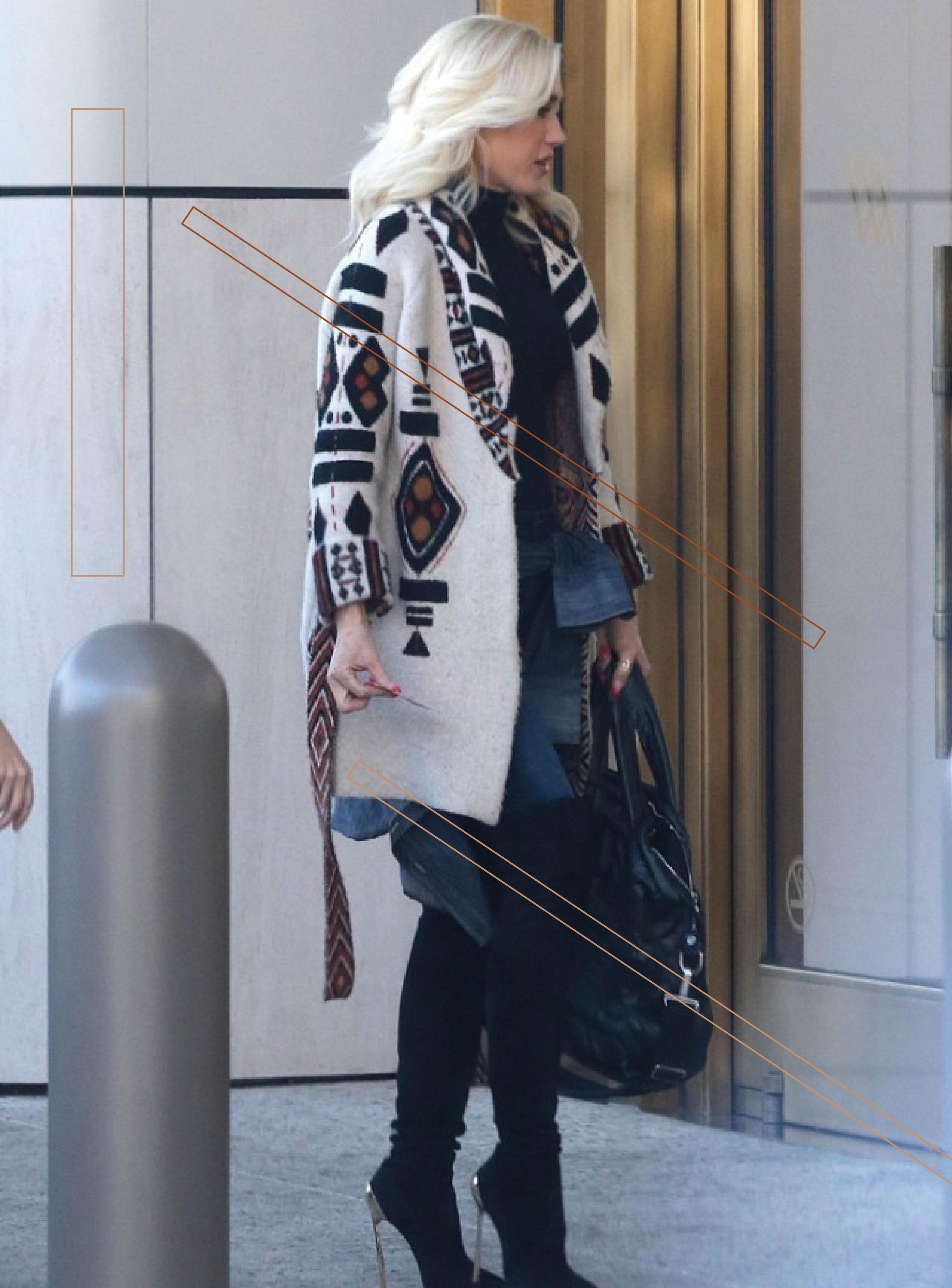 牛仔裤搭配中长款大衣,毛呢大衣牛仔裤怎么搭配好看