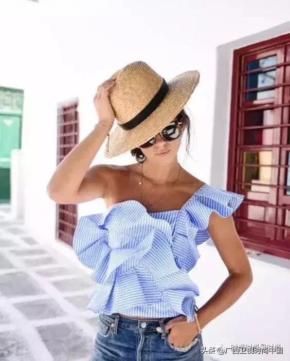 荷叶边显瘦又洋气,荷叶边的搭配技巧