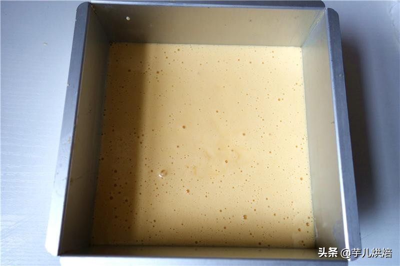 松软的长崎蛋糕,长崎蛋糕正宗做法视频