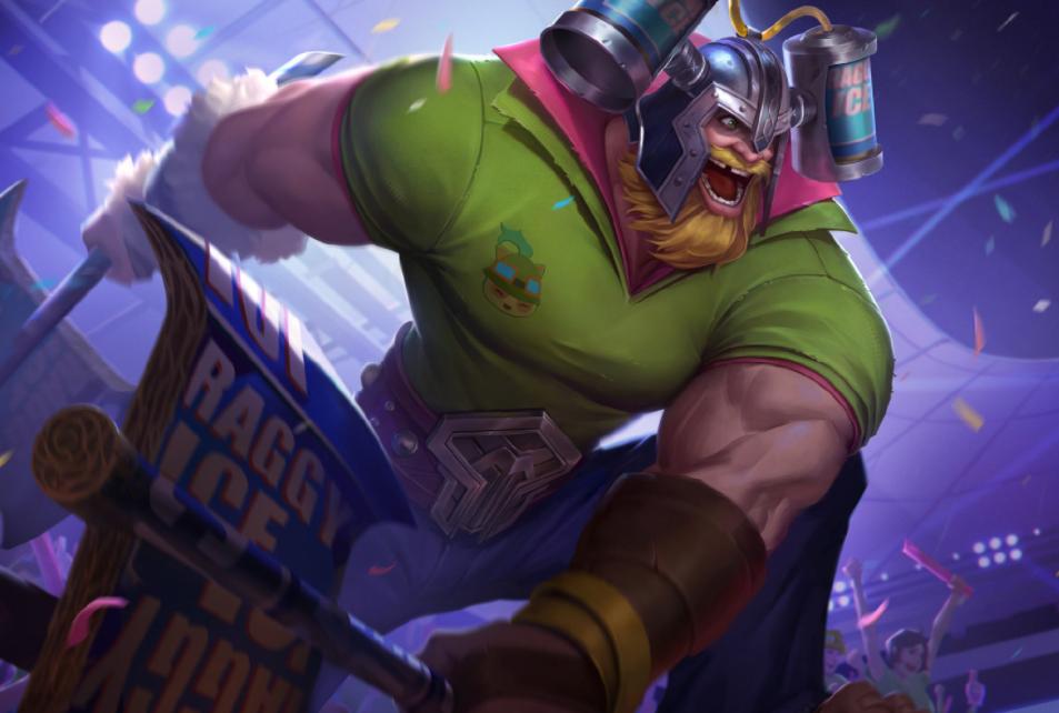 LOL手游:玉剑系列来袭!金克斯新皮0元赠,攒2000点券给女坦很香