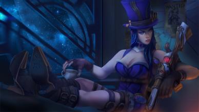 皮城女警凯瑟琳端游时间,皮城女警凯特琳铁血狙击