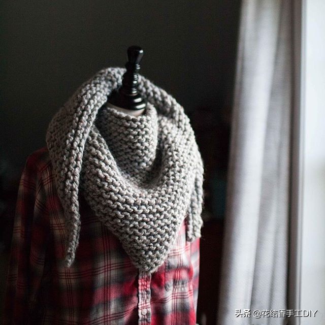 毛线编织围脖花样教程,毛线套头围脖编织教程