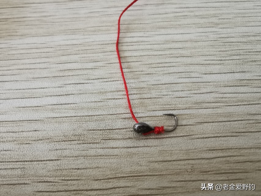 逗钓朝天钩制作注意细节,朝天钩线组制作教程
