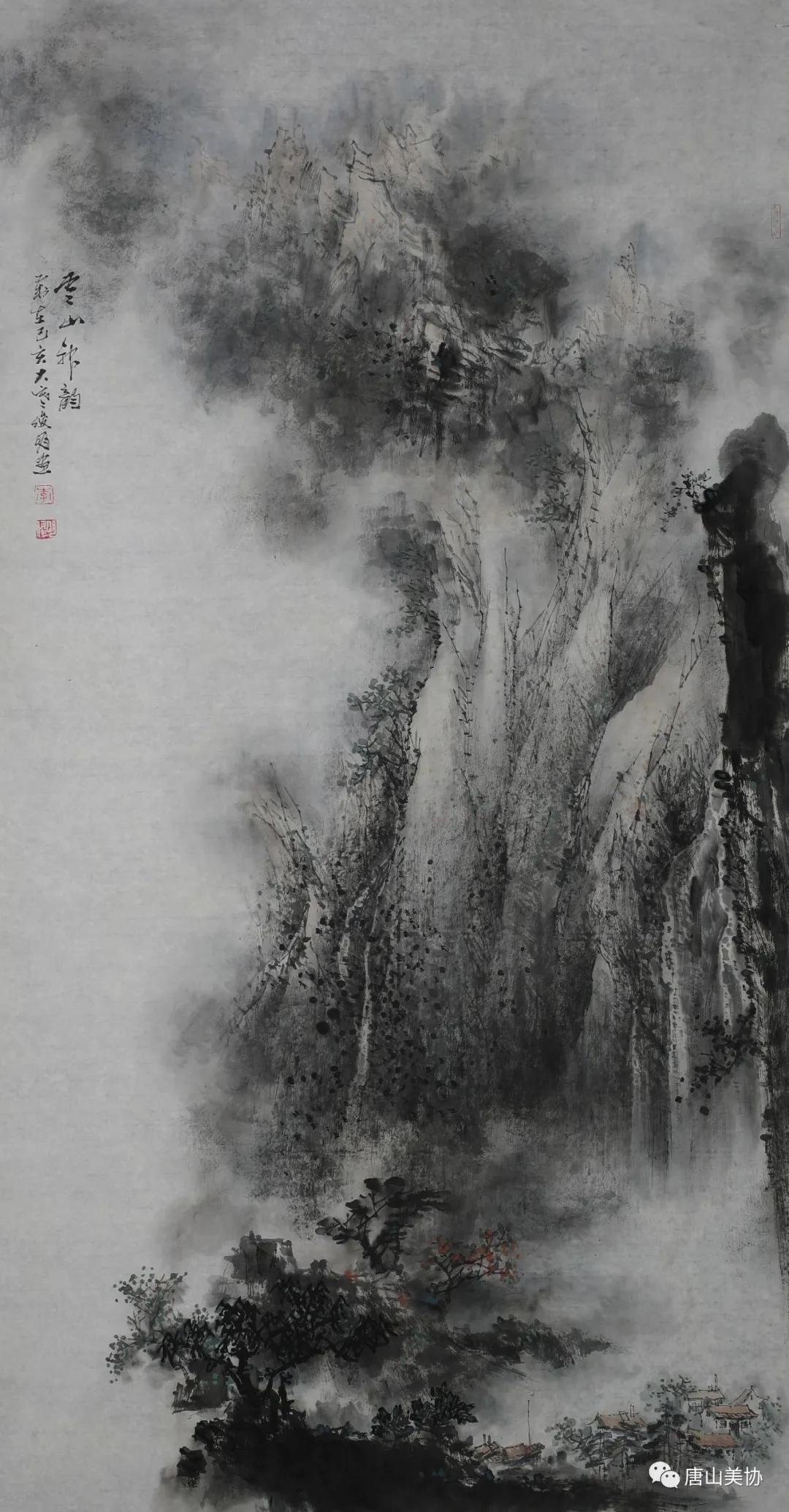 大美唐山展,展现唐山新时代绘画作品