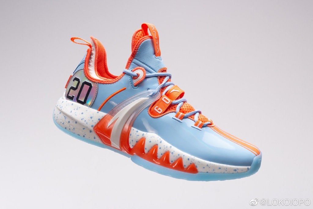 安踏海沃德披萨,海沃德2橙黑