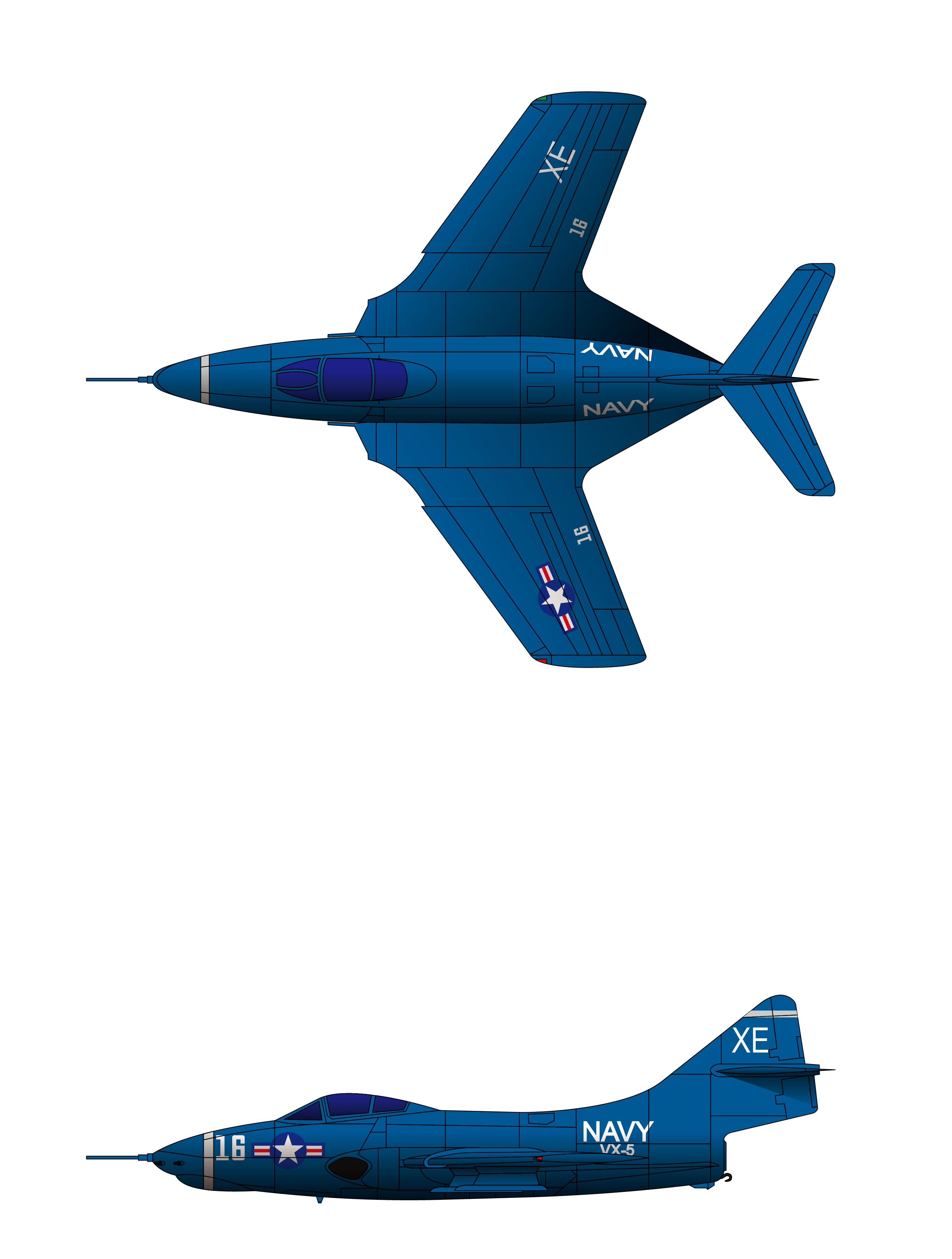 美国第一款舰载喷气战斗机,美国现役双发重型舰载战斗机