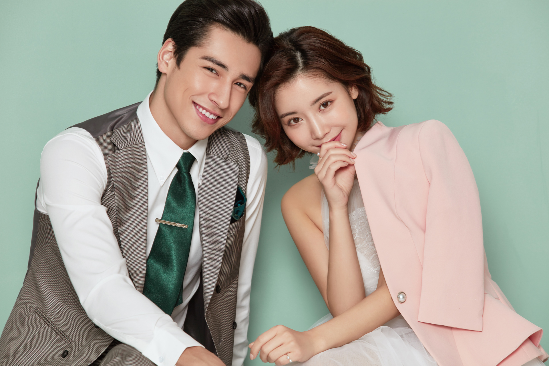 婚纱摄影造型发型教程,婚纱照中古发型教程