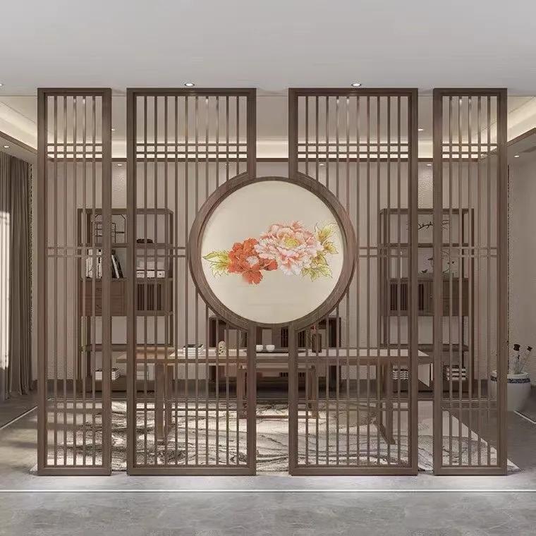 不锈钢屏风制作,不锈钢屏风隔断现代轻奢