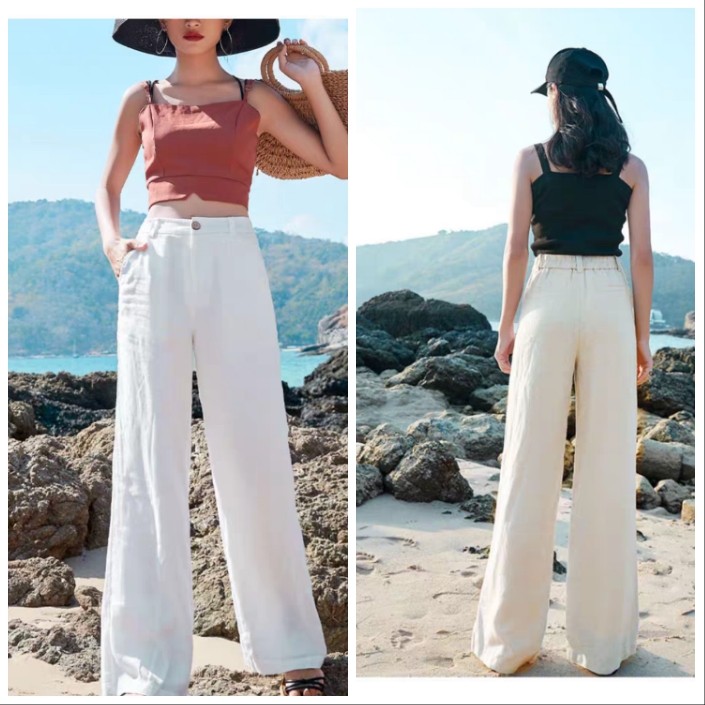 高腰裤搭配上衣显个子高,高腰裤搭配的上衣一整套秋冬款