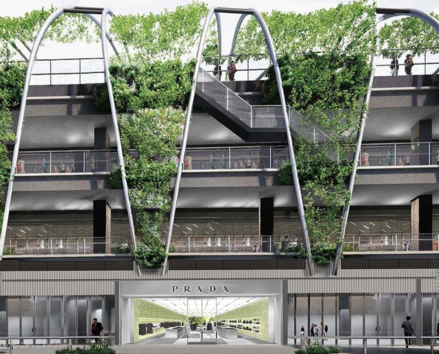 prada粉色改造,prada店铺设计可以给品牌带来什么