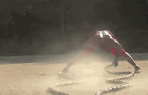 训练战绳的动作,战绳燃脂训练攻略