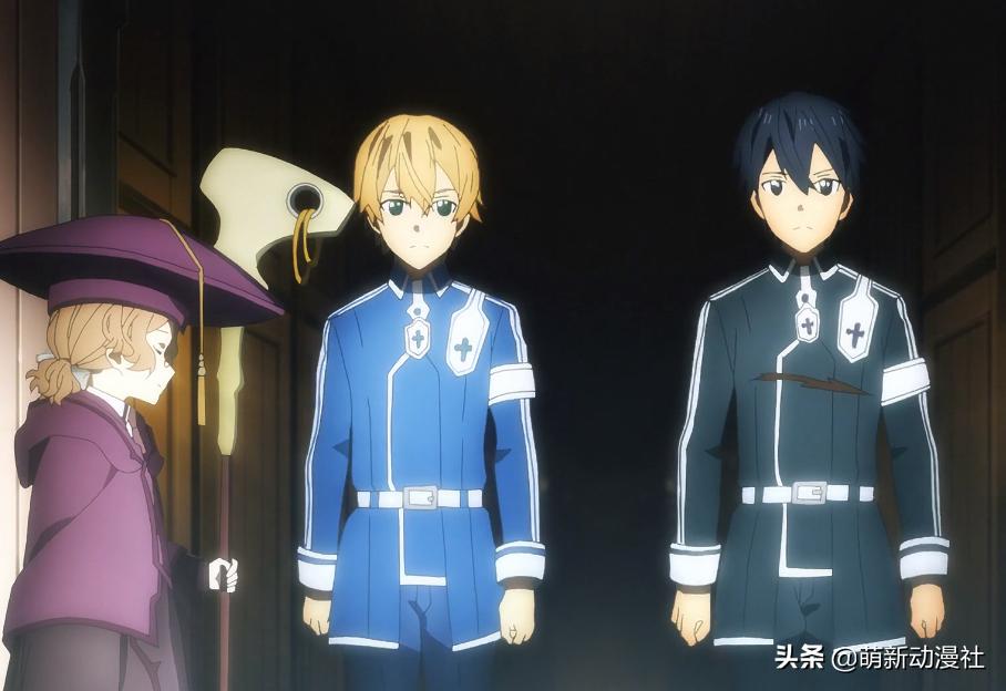 刀剑神域桐人和尤吉欧手势,刀剑神域14集桐人推吊瓶