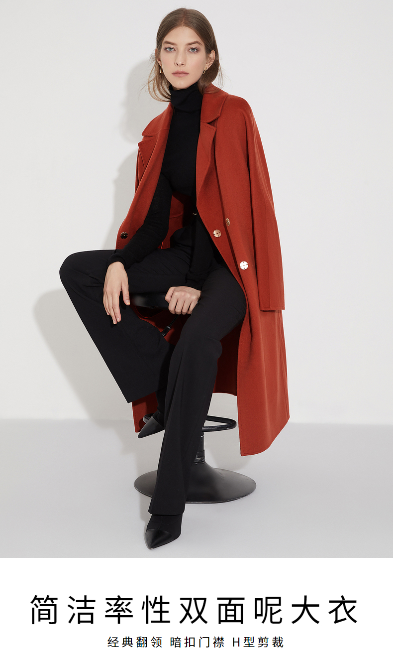 格子呢子大衣搭配女秋冬,秋冬小个子毛呢大衣搭配