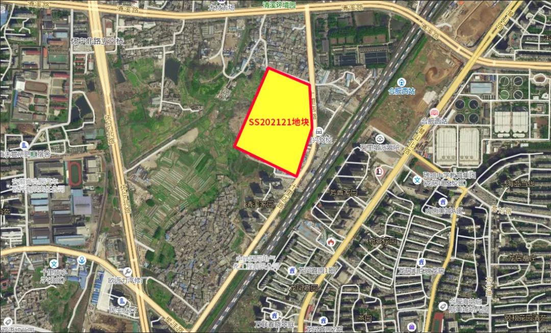 合肥蜀山区新规划住宅用地,蜀山运河新城流拍的三块地