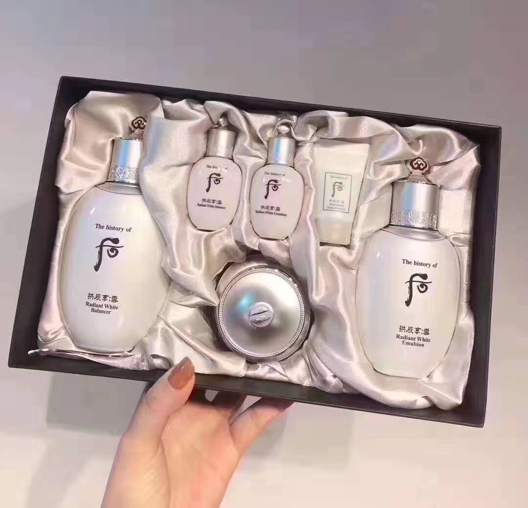 whoo后精华套盒,whoo粉色套盒使用介绍