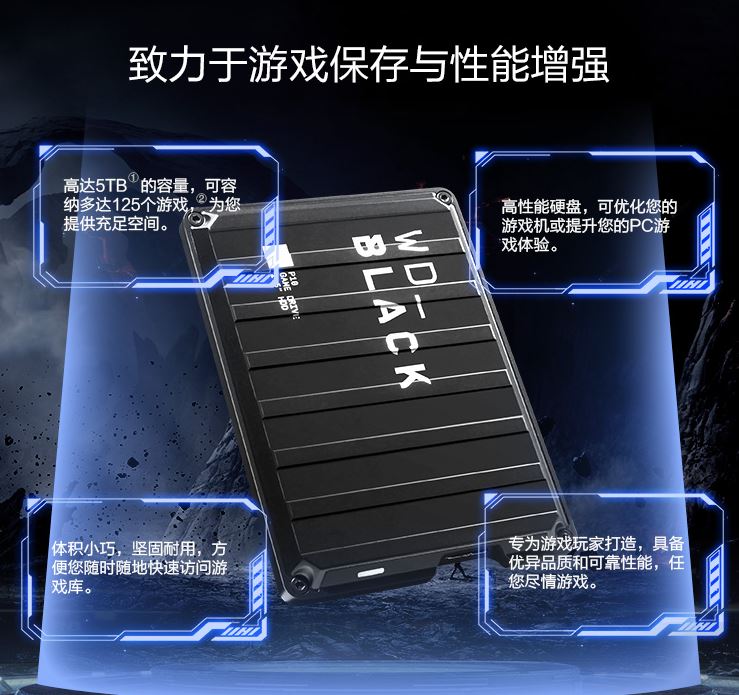 西部数据wdblackp10是垂直盘吗,西部数据wdblackp10游戏测试