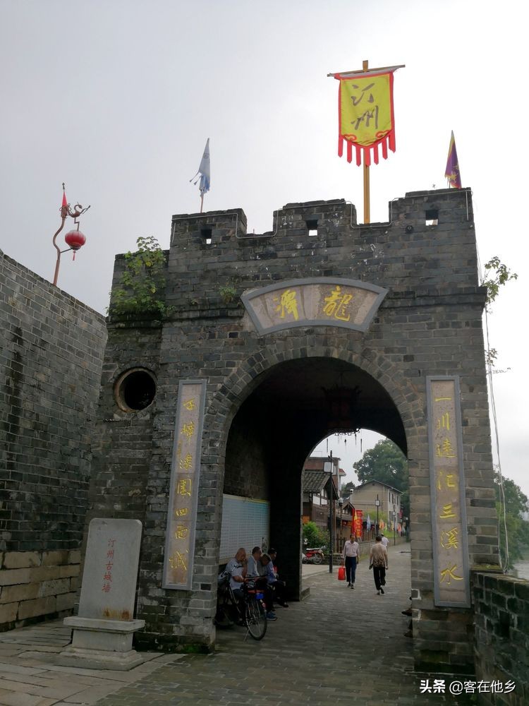 长汀县古街印象土特产,长汀古城异域风情