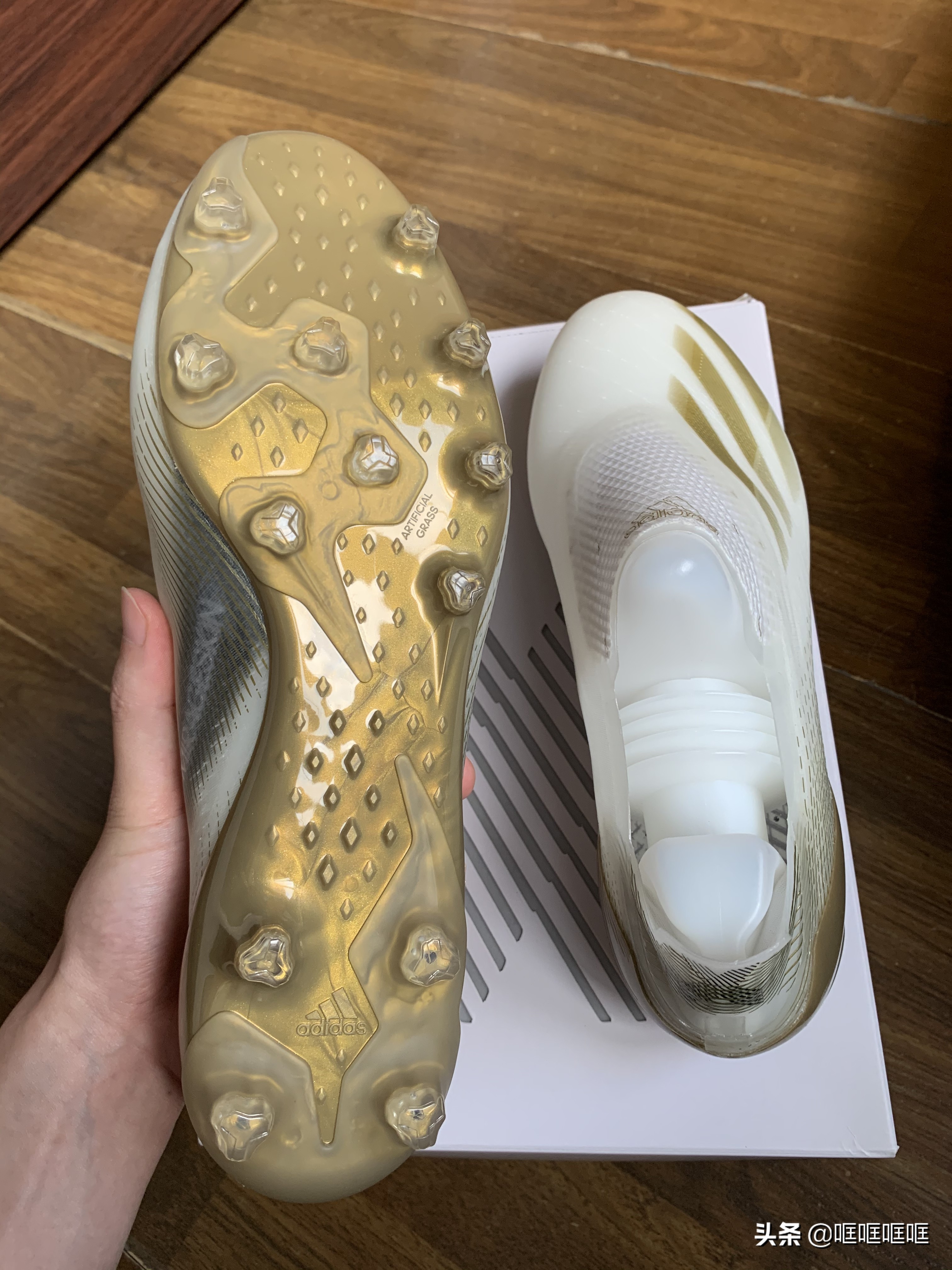 阿迪达斯xghosted超顶级足球鞋,阿迪达斯足球鞋xghosted很贴脚
