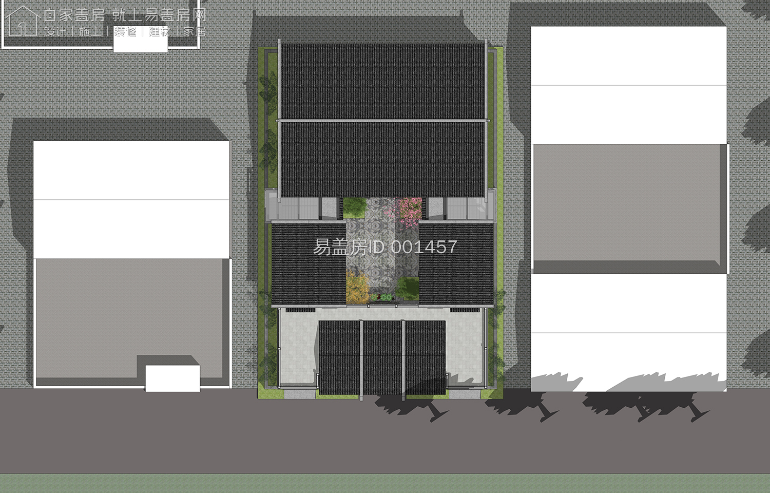 20套最全中式四合院大全,最经典的中式两层四合院