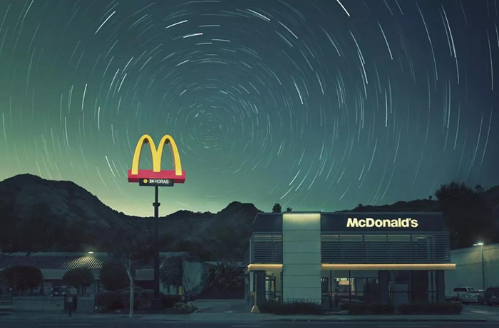 麦当劳的创意海报加解析,麦当劳的海报设计