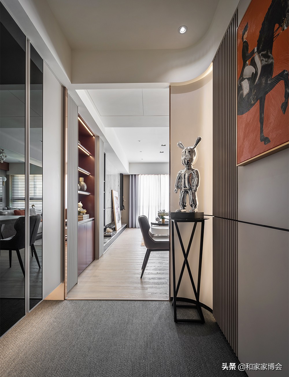 轻奢风家宅设计｜以设计细节堆叠精致生活情调