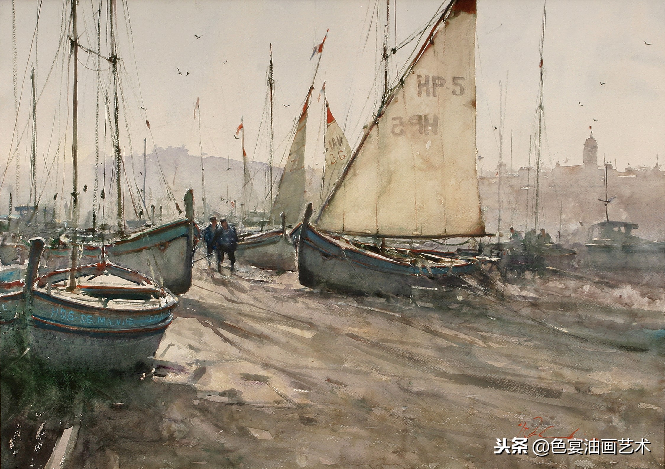 俄罗斯油画大师风景油画教程视频,油画大师油画风景创作教学视频