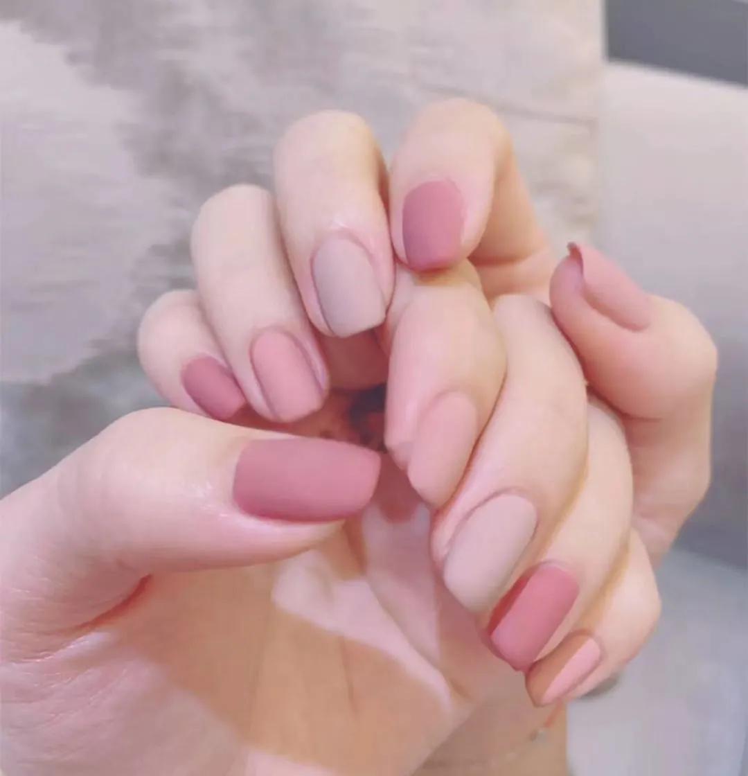 日式美甲颜值超高的美甲,报复性消费来啦