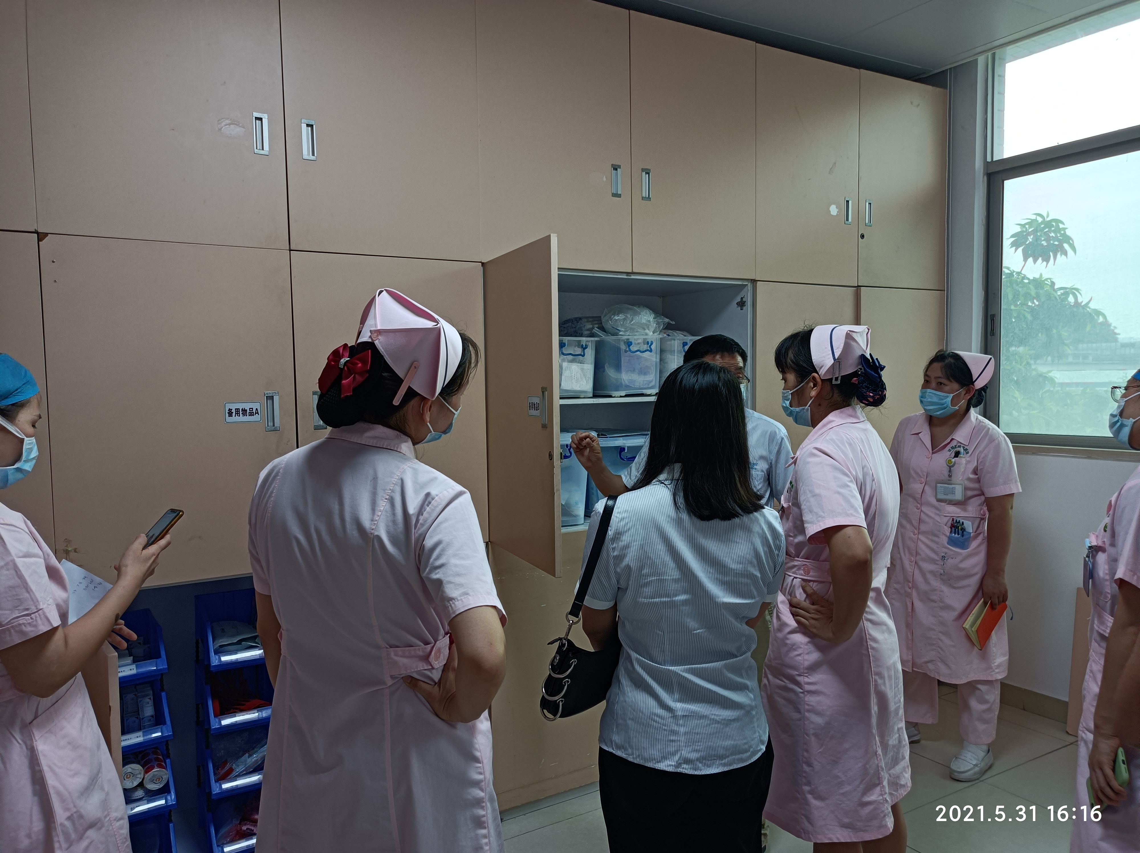 广州市花都区妇幼保健院（胡忠医院）进行6S精益管理现场指导