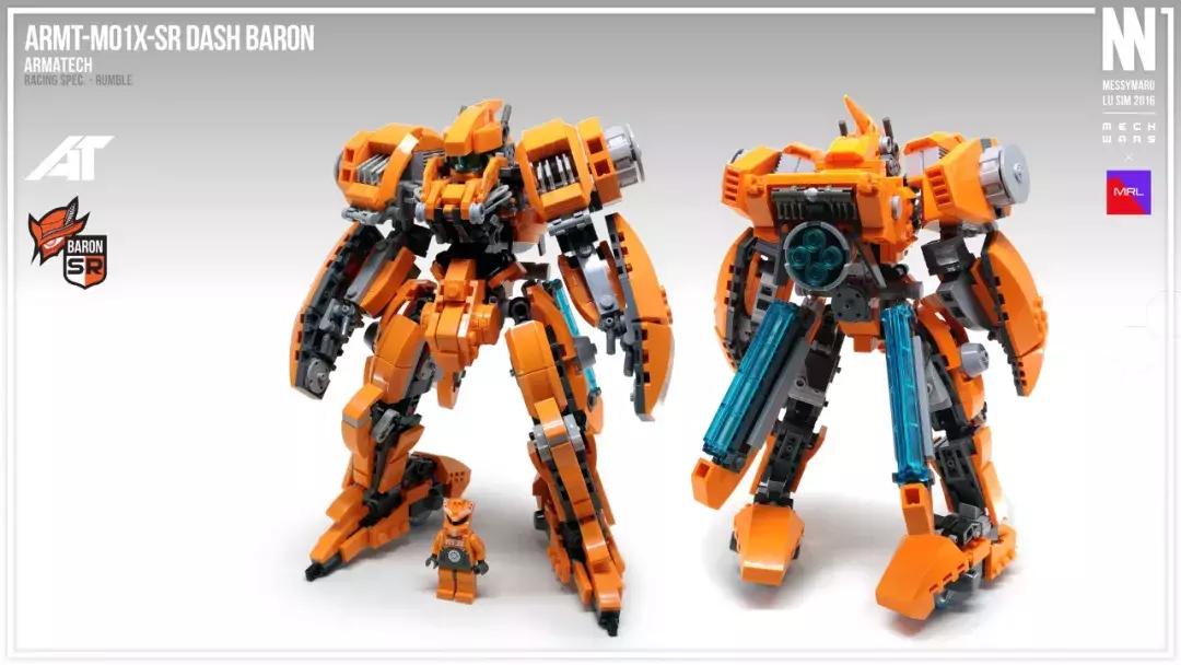 庞然大物lego乐高moc作品,lego乐高迷你机甲