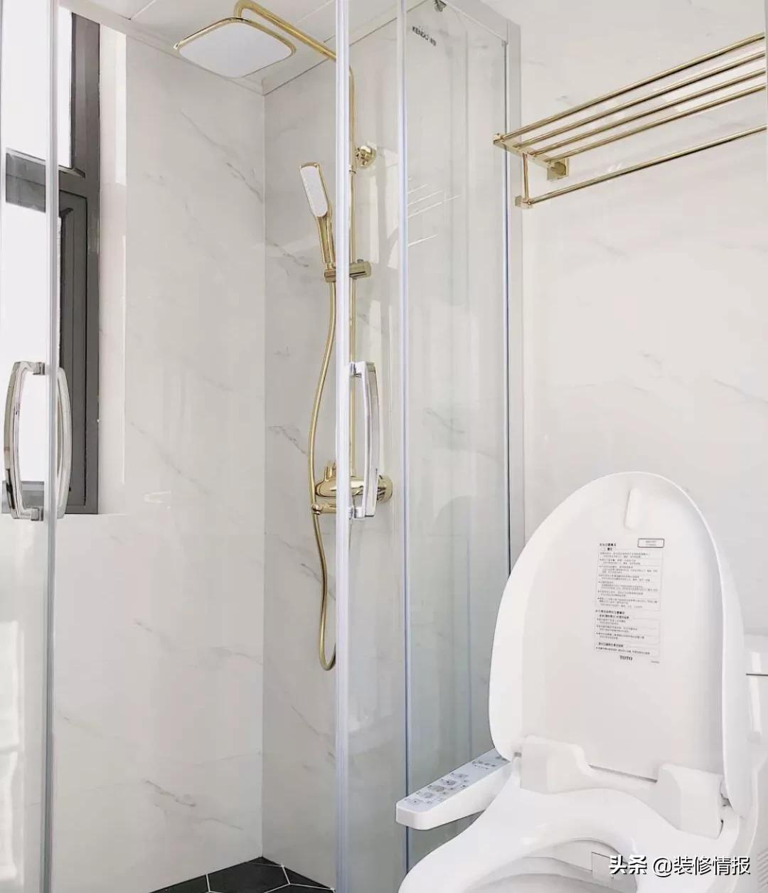 小户型卫生间平面布局最佳效果图,正方小户型卫生间设计布局