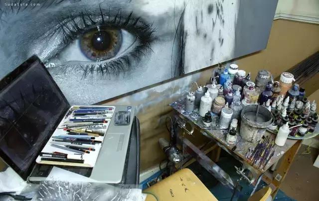 超好看的眼睛画法,超深邃眼睛画法