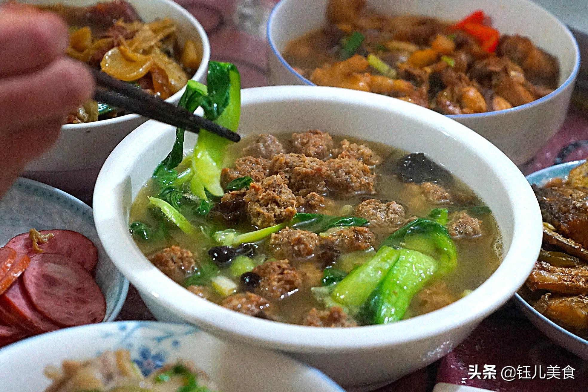 农村好吃的年夜饭,婆家年夜饭必备菜谱