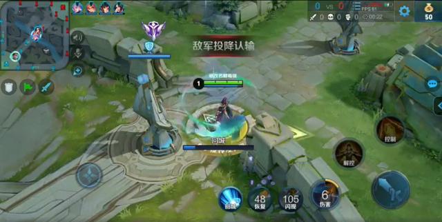 王者荣耀19秒徒手干掉所有敌人,王者荣耀自保能力最强的辅助