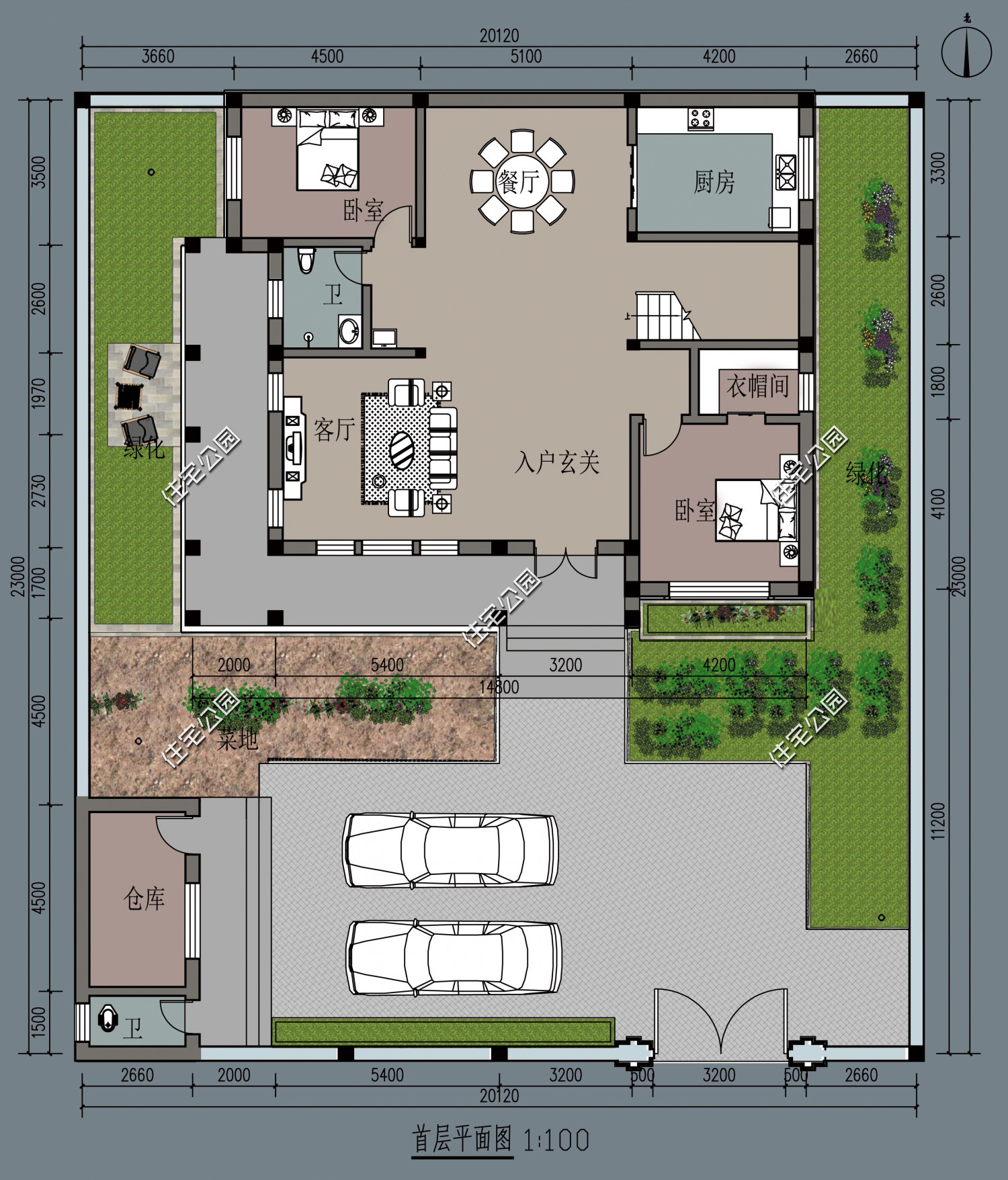 六款农村自建房户型推荐,农村盖房选这10套户型就够了