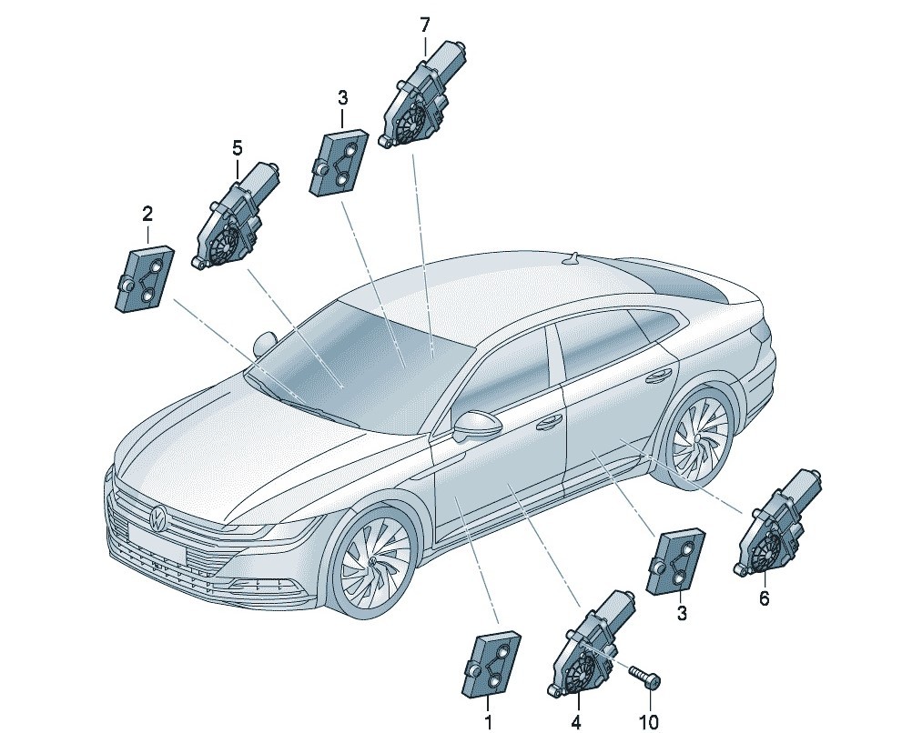 大众cc车窗玻璃关门不复位,大众cc车窗关门不上升