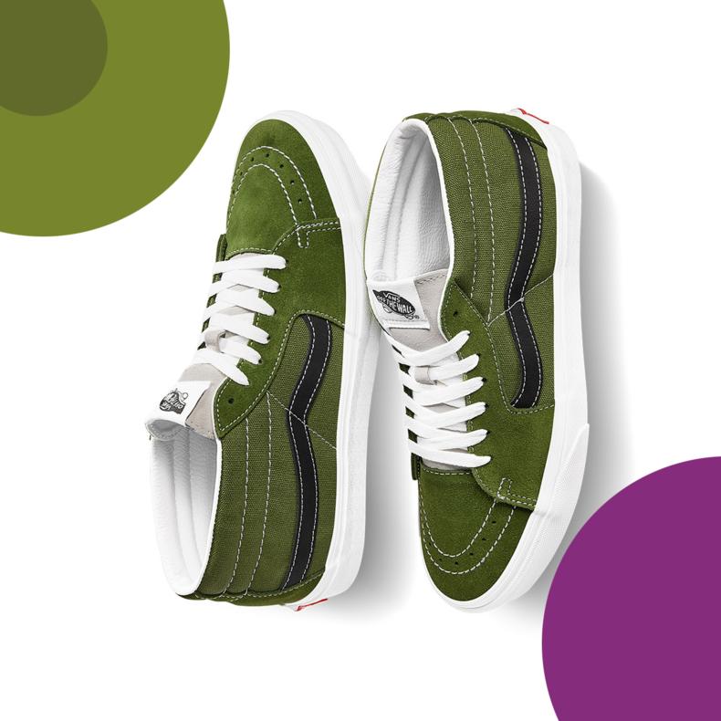 vans有哪些好看的款,印花控