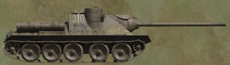 二战m40自行榴弹炮,su152对战猎豹