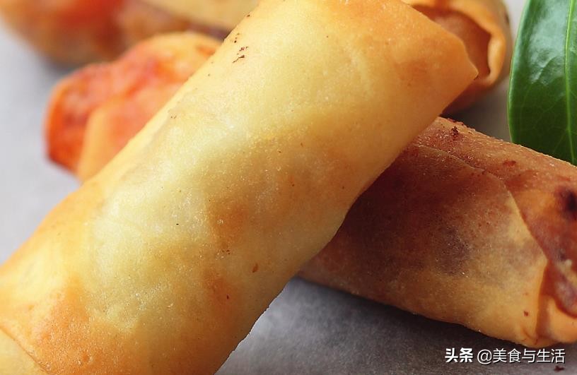做春卷的手法全过程,怎样做皮薄酥脆的春卷