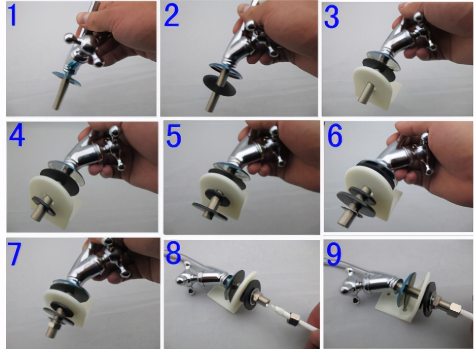 沁园净水器滤芯安装顺序图解,安吉尔净水器管子安装方法图解