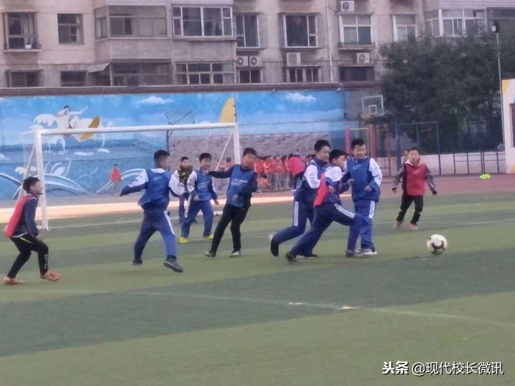 小店区实验小学足球比赛,激情飞扬绿茵赛