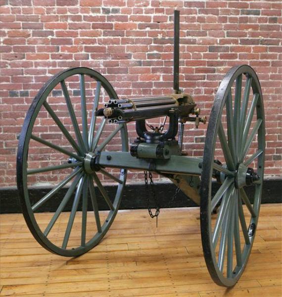 加特林机枪的进化史,加特林机枪的发展史