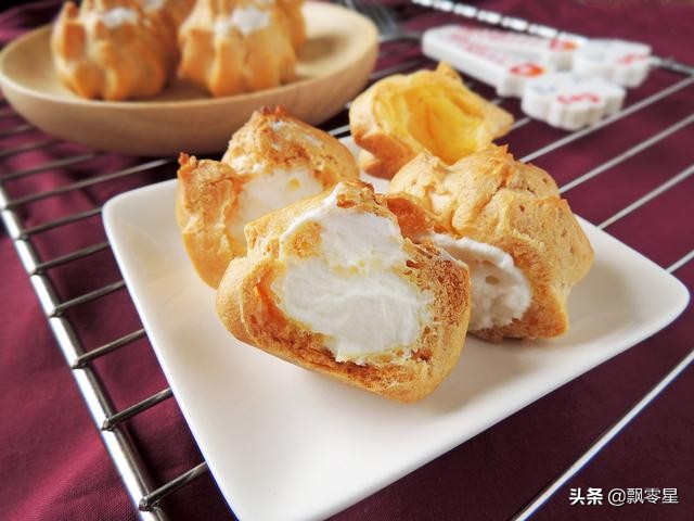 想吃泡芙不加奶油,泡芙的做法在家可以做