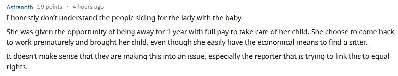 女议员带孩子工作,丹麦女议员