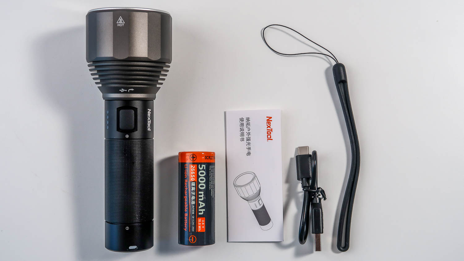 小米10000流明强光手电筒推荐,小米手电筒强光户外超亮长续航